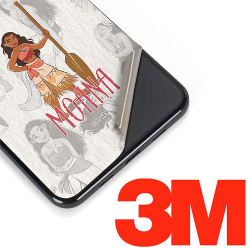 Disney Princess Moana Pattern Google Pixel 3a Skin